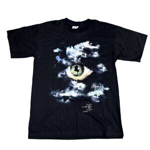 Vtg X Files Movie TShirt Deadstock Blockbuster Sci Fi Goth Grunge Streetwear L